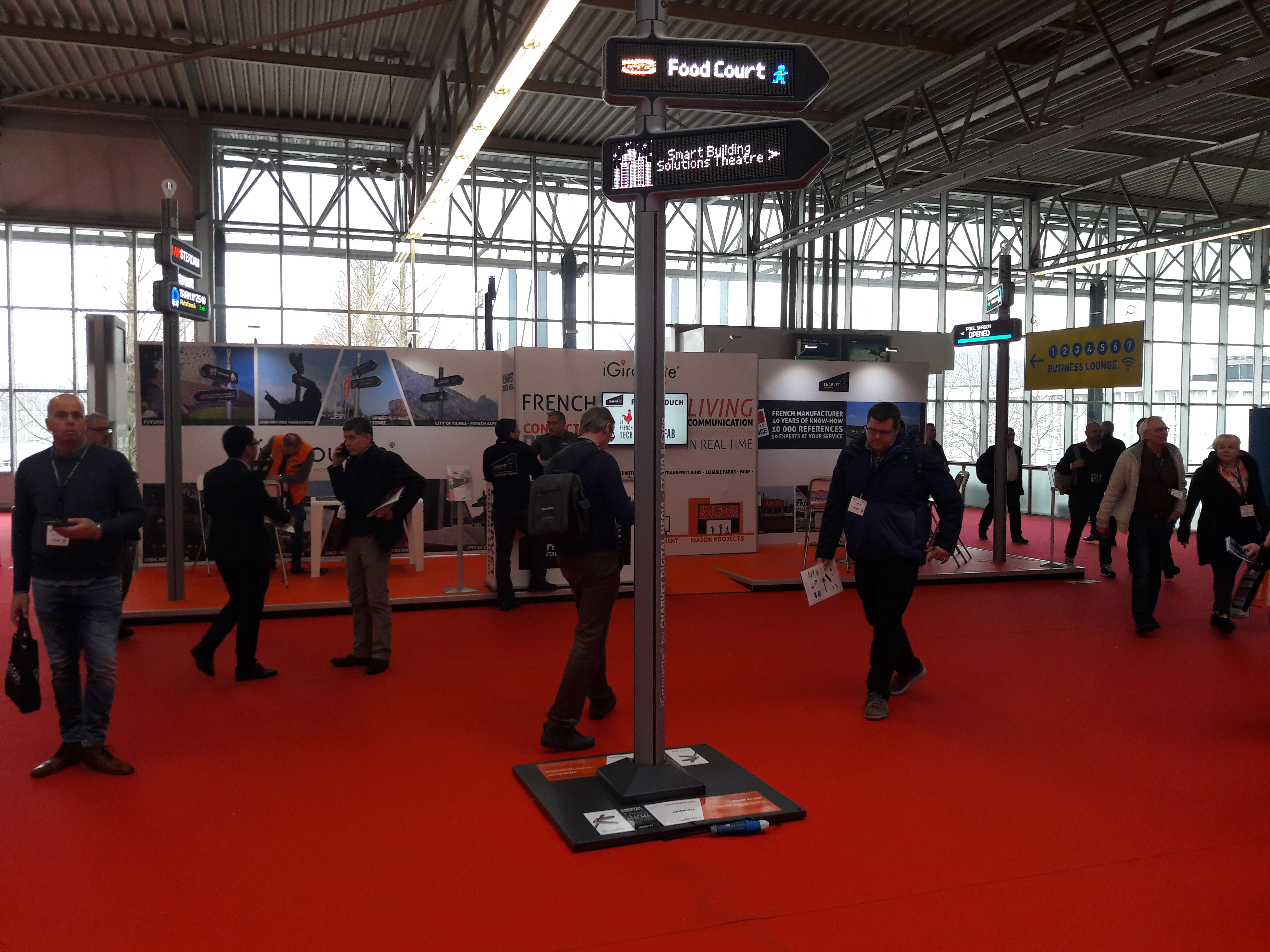 iGirouette® at the ISE show (Integrated Systems Europe)