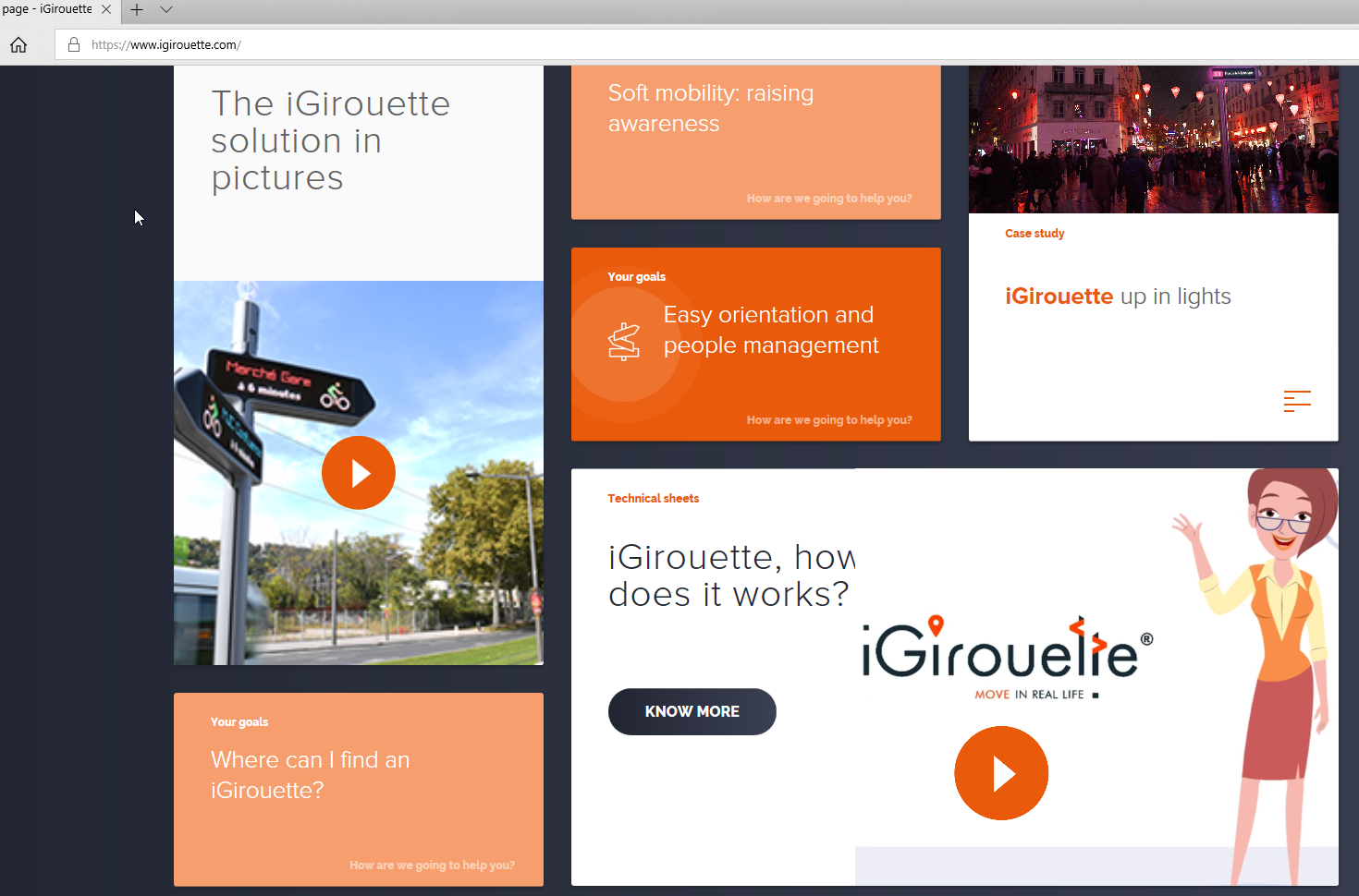 New iGirouette® website